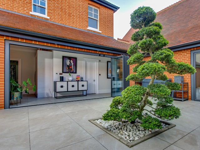 IDSystems slide and turn doors on an extension in Essex