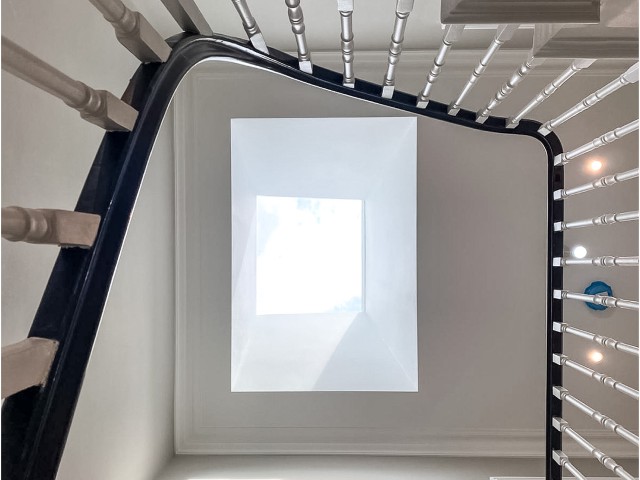 a conservation rooflight in a period property